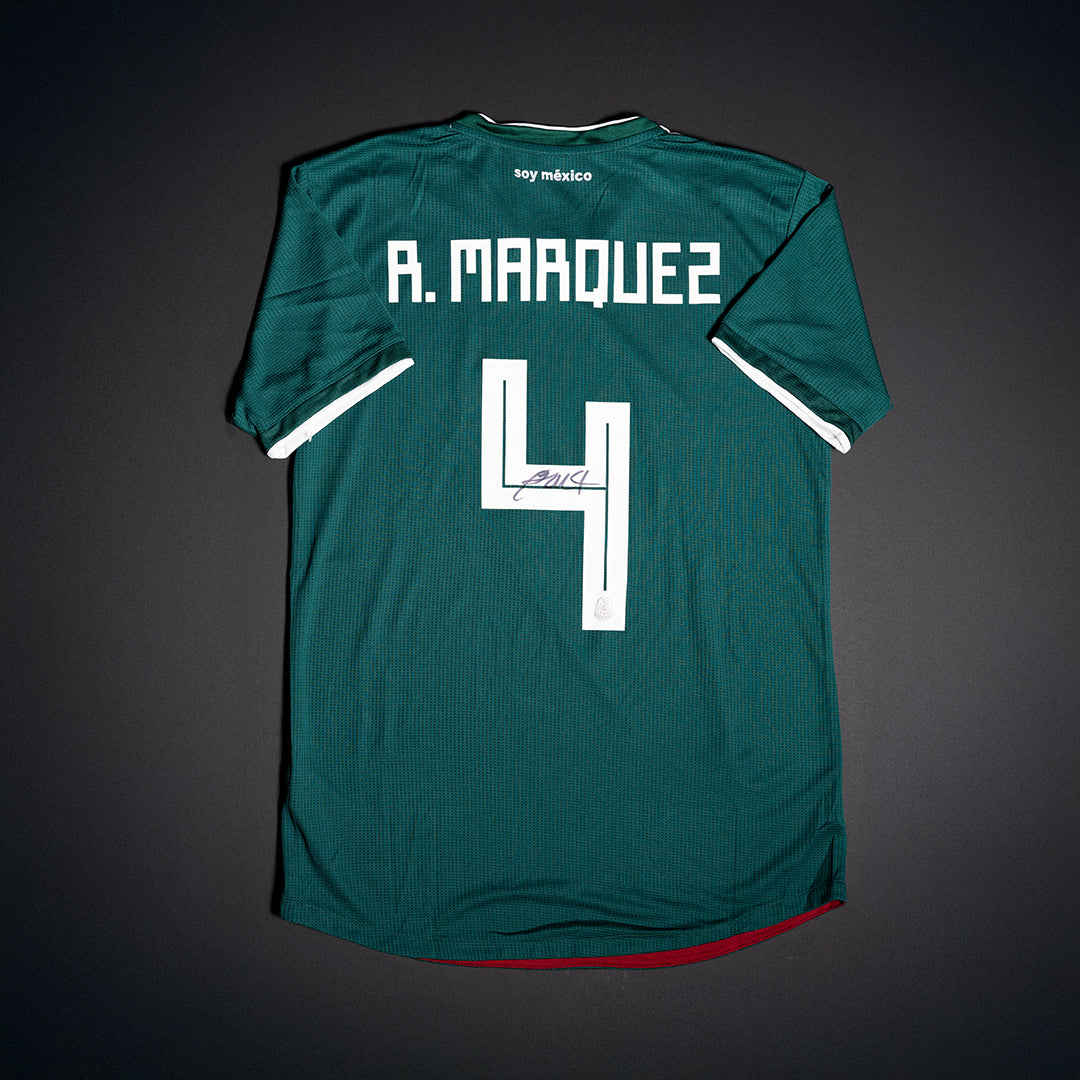 Jersey Firmado Rafael Márquez- México 2018